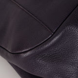 Loewe Purple Calle Padlock Hobo
