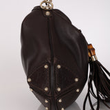 Gucci Medium Chocolate Indy Babouska Hobo