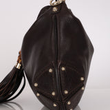 Gucci Medium Chocolate Indy Babouska Hobo