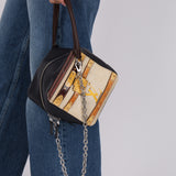 Limited Edition Louis Vuitton Damier Canvas Time Trunk Square Bag