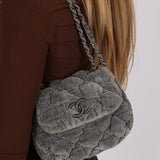 Limited Edition Chanel Paris-Moscou Mini Velvet Bubble Quilt Flap Pre-Fall 2009 RHW