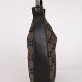 Gucci Pleated GG Nylon Shoulder Bag
