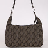 Gucci Pleated GG Nylon Shoulder Bag