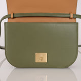 Loewe Green Goya Accordion Shoulder Bag