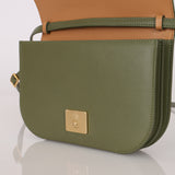 Loewe Green Goya Accordion Shoulder Bag