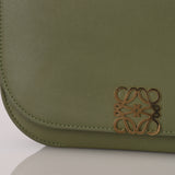 Loewe Green Goya Accordion Shoulder Bag