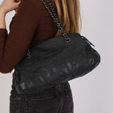 Chanel Timeless Shoulder Bag Dark Grey Caviar 2009 RHW