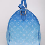 Limited Edition Louis Vuitton Keepall Bandouliere 50 Monogram Clouds 2020