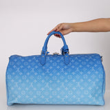 Limited Edition Louis Vuitton Keepall Bandouliere 50 Monogram Clouds 2020