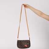 Limited Edition Louis Vuitton x Takashi Murakami 2005 Monogram Cerises Pochette Crossbody