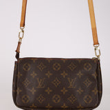 Limited Edition Louis Vuitton x Takashi Murakami 2005 Monogram Cerises Pochette Crossbody