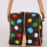 Limited Edition Louis Vuitton x Yayoi Kusama 2022 Painted Dots Square Bag