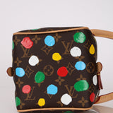Limited Edition Louis Vuitton x Yayoi Kusama 2022 Painted Dots Square Bag