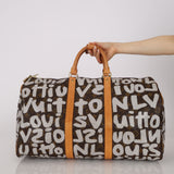 Limited Edition Louis Vuitton x Stephen Sprouse 2001 Graffiti Monogram Keepall 50