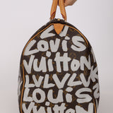 Limited Edition Louis Vuitton x Stephen Sprouse 2001 Graffiti Monogram Keepall 50
