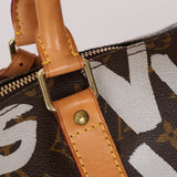 Limited Edition Louis Vuitton x Stephen Sprouse 2001 Graffiti Monogram Keepall 50