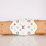 Limited Edition Louis Vuitton x Takashi Murakami Judy MM Blanc Multicolor Monogram