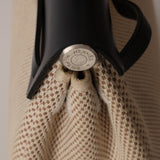 Hermès 2001 Natural Toile Canvas and Vache Hunter 2-in-1 Herbag 30