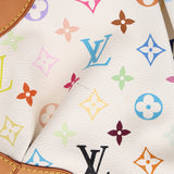 Limited Edition Louis Vuitton x Takashi Murakami Judy MM Blanc Multicolor Monogram