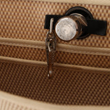 Hermès 2001 Natural Toile Canvas and Vache Hunter 2-in-1 Herbag 30