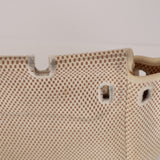 Hermès 2001 Natural Toile Canvas and Vache Hunter 2-in-1 Herbag 30