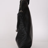 Prada Nappa Metal Plate Stud Logo Tote