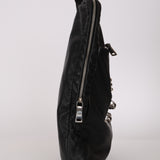 Prada Nappa Metal Plate Stud Logo Tote