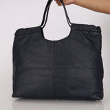 Saint Laurent Medium Navy Cabas Belle de Jour Cabas Tote