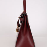 Hermès Kelly 28 Rouge H Box Sellier 1997 GHW