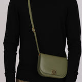 Loewe Green Goya Accordion Shoulder Bag