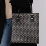 Goyard Noir Goyardine Comores Tote GM