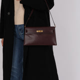 Hermès 2023 Rouge Sellier Chèvre Chamkila Kelly Elan GHW