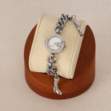 Gucci 300 G Silver Bezel Charms Watch 24mm