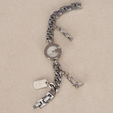 Gucci 300 G Silver Bezel Charms Watch 24mm