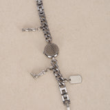 Gucci 300 G Silver Bezel Charms Watch 24mm