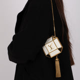 Limited Edition Louis Vuitton Alligator Minaudière Petit Bijou Clutch on Chain