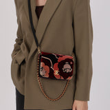 Chanel 2017 Multicolor Velvet Paris-Cosmopolite Camellia Flap