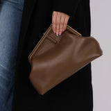 Fendi Chocolate Medium First Clutch