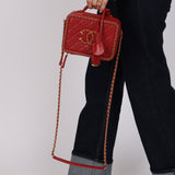 Chanel 2019 CC Filigree Chain Around Small Vanity Case