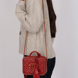 Chanel 2019 CC Filigree Chain Around Small Vanity Case