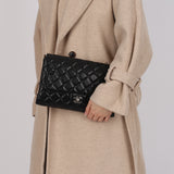 Chanel 2014 Quilted Lambskin Clutch on Chain