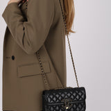 Chanel 2018 Lambskin Small CC Chic Double Flap