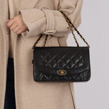Chanel 1993 Lambskin Medium Diana Flap Bag 24K GP