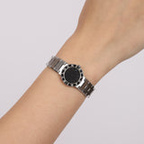 Bvlgari BB23SS Stainless Steel Onyx Watch 24mm
