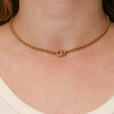 Dior CD Logo Choker Necklace
