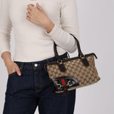 Gucci GG Canvas Horsebit Tote Bag