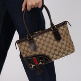 Gucci GG Canvas Horsebit Tote Bag