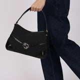 Gucci Canvas Reins Hobo