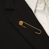 Hermès Clou de Selle Safety Pin Brooch