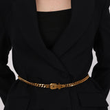 Gucci Curb Chain Gold Belt